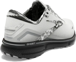 BROOKS Men's Ghost 15 (149 - White/Ebony/Oyster) -Chic Shoe Store 1677E8A9 9D91 4142 B92D DF23CAE0187A