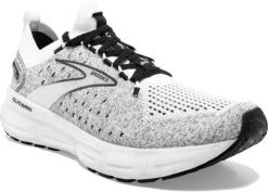 BROOKS Men’s Glycerin Stealthfit 20 (135 - White/Grey/Black) -Chic Shoe Store 2140E548 69F0 4440 AED2 8F6BD5F8F056