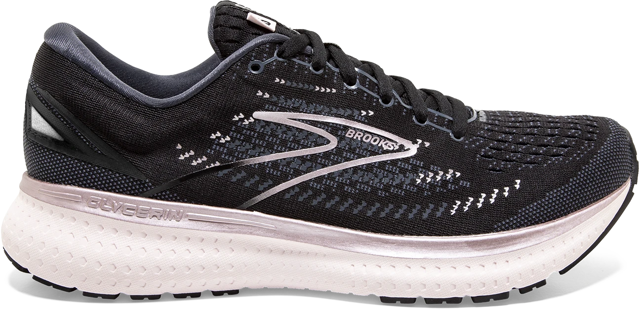 BROOKS Women's Glycerin 19 (074 - Black/Ombre/Metallic) 3 BROOKS Women's Glycerin 19 (074 - Black/Ombre/Metallic)