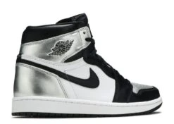 Wmns Air Jordan 1 Retro High OG 'Silver Toe' -Chic Shoe Store 3 13