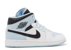 Air Jordan 1 Mid SE 'White Ice Blue' -Chic Shoe Store 3 2