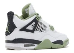 Wmns Air Jordan 4 Retro 'Seafoam' -Chic Shoe Store 3 5