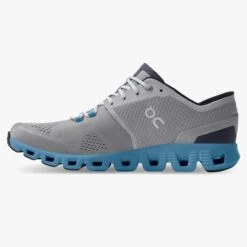 On Men’s Cloud X (Alloy/Niagra) -Chic Shoe Store 40.99038 cloud x ss22 alloy niagara m g4