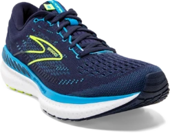 BROOKS Men's Glycerin GTS 19 (443 - Navy/Blue/Nightlife) -Chic Shoe Store 4311E492 56F6 4B8B 96D8 CBFE4A7BCC35