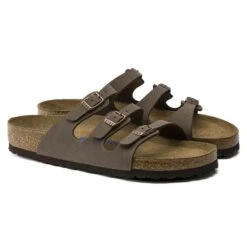 Birkenstock Florida Birko-Flor Nubuck -Chic Shoe Store 53881 pair