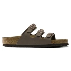 Birkenstock Florida Birko-Flor Nubuck -Chic Shoe Store 53881 side
