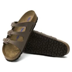 Birkenstock Florida Birko-Flor Nubuck -Chic Shoe Store 53881 sole
