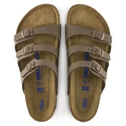 Birkenstock Florida Birko-Flor Nubuck -Chic Shoe Store 53881 top