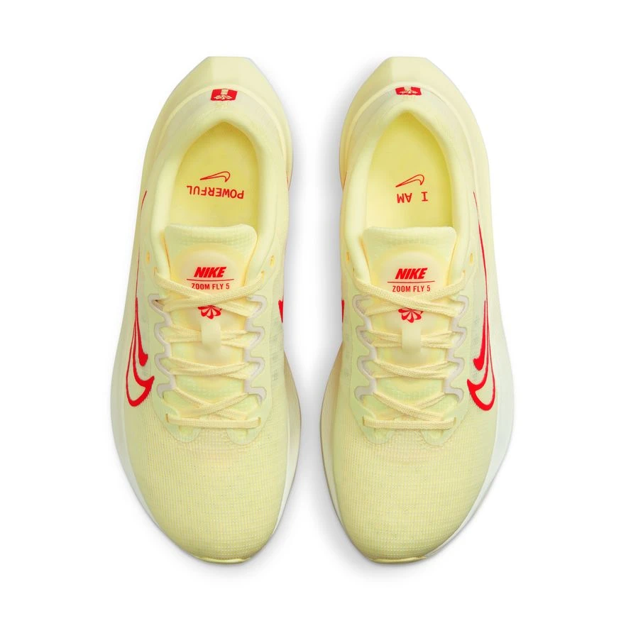 Nike Women’s Zoom Fly 5 (801 - Citron Tint/Light Crimson/Summit White) 6 Nike Women’s Zoom Fly 5 (801 - Citron Tint/Light Crimson/Summit White) - Image 4