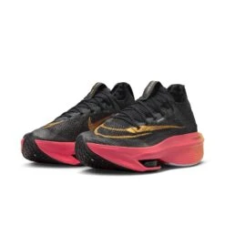 Nike Women's Air Zoom Alphafly NEXT% 2 "Fast Pack" (001 - Black/Sea Coral/White/Topaz Gold) -Chic Shoe Store A7C3AA64 7AB8 45A4 9E54 064B460FE221