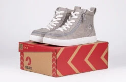Grey Jersey BILLY Classic Lace Highs -Chic Shoe Store BK17007 050 v2 on box 1 940x614 ed091603 dff5 47d8 989b 46850b5266dd