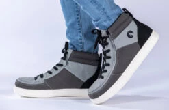 Grey Colorblock BILLY Street High Tops -Chic Shoe Store BK21310 030 studio standing 1 940x614 d7c062c2 6553 4171 a2ce 7676ce2727c7