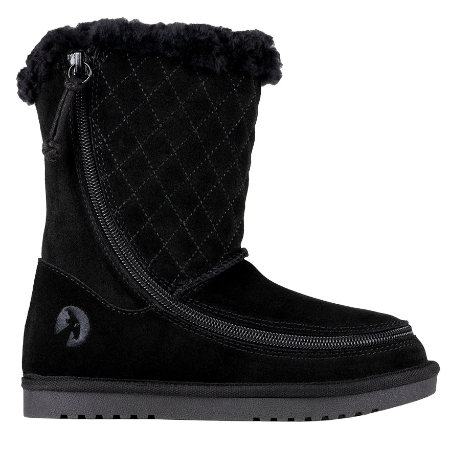 FINAL SALE - Black BILLY Cozy Quilt Lux Boots 4 FINAL SALE - Black BILLY Cozy Quilt Lux Boots - Image 2