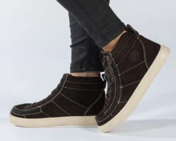 Brown Suede BILLY Ten9 Street High Tops -Chic Shoe Store BK21329 201 studio standing 1 880x704 e1580c18 196c 44a3 bf42 475267227107