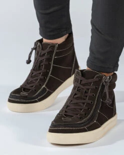 Brown Suede BILLY Ten9 Street High Tops -Chic Shoe Store BK21329 201 studio standing 2 704x880 f5638e7c 46b3 4684 b2ca 335fa02af349