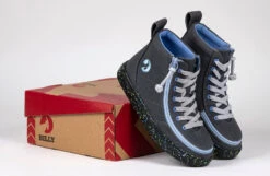 FINAL SALE - Charcoal/Blue Speckle BILLY Classic Lace High Tops -Chic Shoe Store BK22100 021 studio 2 940x614 4a09bda5 8f1b 4818 a206 8902913d7e4a