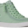 FINAL SALE - Green Gingham BILLY Classic Lace High Tops -Chic Shoe Store BK22100 330 45 lateral 940x614 347e7e18 78ca 43a1 9073 4b9bd668c540