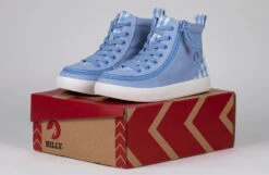 FINAL SALE - Blue Gingham BILLY Classic Lace High Tops -Chic Shoe Store BK22100 450 studio 1 940x614 d1cfa9ea c818 4503 a485 2e55c28717be