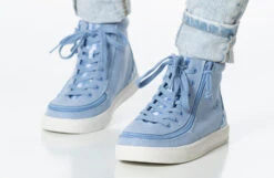 FINAL SALE - Blue Gingham BILLY Classic Lace High Tops -Chic Shoe Store BK22100 450 studio standing 2 940x614 ee26932e daad 4d25 8b06 312a430ad5d5