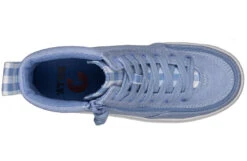 FINAL SALE - Blue Gingham BILLY Classic Lace High Tops -Chic Shoe Store BK22100 450 top 940x614 f3fbbbed 6afc 41a8 aa06 5434223f14da