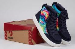 Navy Tie Dye BILLY Street High Tops -Chic Shoe Store BK22110 410 studio 2 940x614 19b69084 2e15 49bd 8dfa 4283239c6008