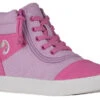 FINAL SALE - Pink/Pink BILLY Street Short Wrap High Tops -Chic Shoe Store BK22111 650 45 lateral 940x614 ca5316cf 2d25 46d8 988c 669f3a68817c
