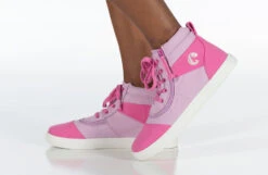 FINAL SALE - Pink/Pink BILLY Street Short Wrap High Tops -Chic Shoe Store BK22111 650 studio standing 1 940x614 e04dd97a 7a61 4a08 a49f d38f029cf101