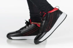 FINAL SALE - Black/Red BILLY Sport Hoop Athletic Sneakers -Chic Shoe Store BK22132 003 studio standing 1 940x614 e1e0f00f 3d70 4dc0 873f c711fda78239