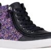 Black Fuchsia Glitz BILLY Classic Lace High Tops -Chic Shoe Store BK22300 040 45 lateral 940x614 621510aa 4577 4812 a536 cce67cf21565