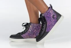 Black Fuchsia Glitz BILLY Classic Lace High Tops -Chic Shoe Store BK22300 040 studio standing 1 940x614 12d11d54 d563 4479 8ec3 1ac5133c3f62