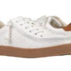 FINAL SALE - Men's White BILLY Low Sneakers -Chic Shoe Store BM20003 100 Side by Side 880x586 7e7de373 4cf5 469a b37b f11bf39cc030