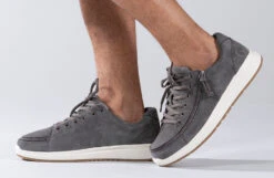 Men's Grey Suede BILLY Comfort Lows -Chic Shoe Store BM20101 030 studio standing 1 940x614 74627bfa 4a7a 41b2 860d df49f4804801