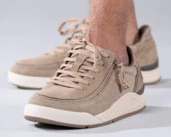 FINAL SALE - Men's Tan Suede/Mesh BILLY Comfort Classic Lows -Chic Shoe Store BM20102 260 Studio3 880x704 1