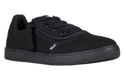 Chic Shoe Store 8 FINAL SALE - Men's Black To The Floor BILLY Sneaker Low Tops