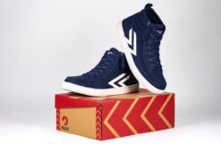 Men's Navy/White BILLY CS Sneaker High Tops -Chic Shoe Store BM22342 410 studio 3 940x614 94aae332 6d74 4641 8137 02a166363ec2