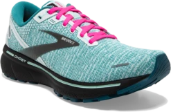 BROOKS Women's Ghost 14 (141 - White/Black/Blue Light) -Chic Shoe Store C5242E5D 63B5 40D2 B4EA C058E252B189