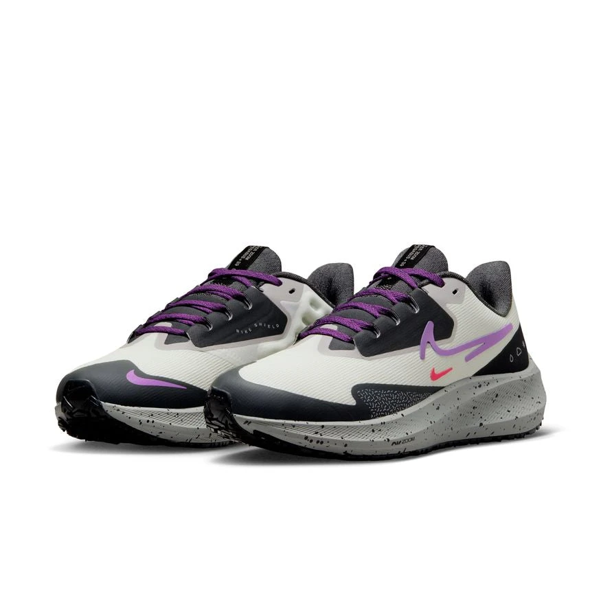Nike Women’s Air Zoom Pegasus 39 Shield (003 - Light Bone/Vivid Purple/Cobblestone) 5 Nike Women’s Air Zoom Pegasus 39 Shield (003 - Light Bone/Vivid Purple/Cobblestone) - Image 3