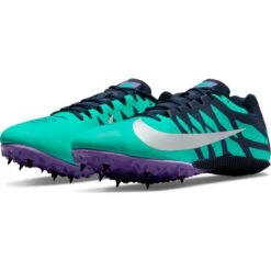 Nike Unisex Zoom Rival S9 (406 - Obsidian/Metallic Silver/Clear Emerald) -Chic Shoe Store D422A42A 52DB 4CE2 8566 40415292AE21
