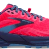 BROOKS Women's Cascadia 16 (647 - Pink/Flambe/Cobalt) -Chic Shoe Store EFD59E6E 9687 419D 851B 292D820188F2