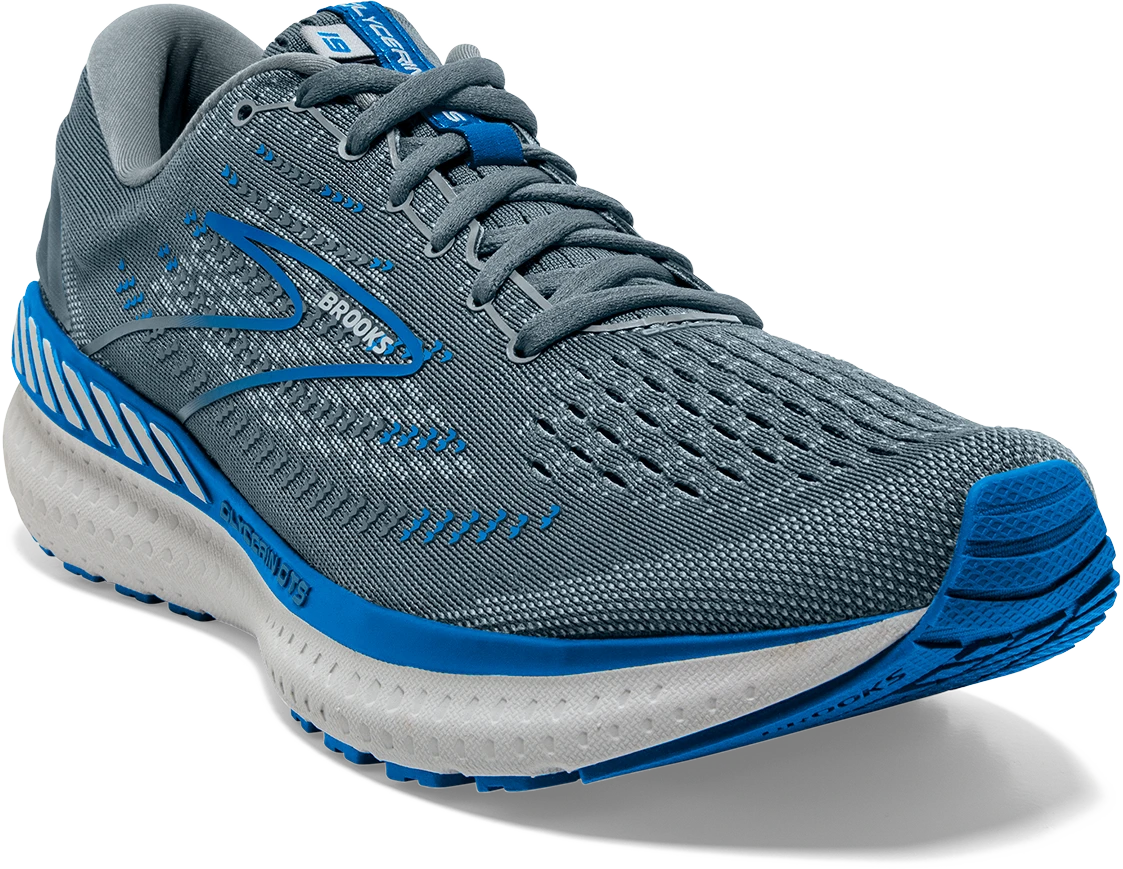 BROOKS Men's Glycerin GTS 19 (095 - Quarry/Grey/Dark Blue) 5 BROOKS Men's Glycerin GTS 19 (095 - Quarry/Grey/Dark Blue) - Image 3