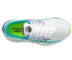 Saucony Women's Endorphin Speed 2 "Hot Streak" (116 - White/Jade) -Chic Shoe Store S10688 116 3