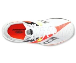 Saucony Men's Endorphin Pro 2 "Hot Streak" (116 - White/Vizired) -Chic Shoe Store S20687 116 3