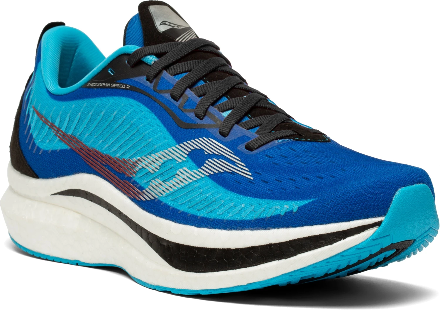 Saucony Men's Endorphin Speed 2 (30 - Royal/Black) 5 Saucony Men's Endorphin Speed 2 (30 - Royal/Black) - Image 3