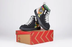 UNI Love Black Multi BILLY Classic Lace High Tops -Chic Shoe Store bk22100 009 on box 3 940x614 52664384023 o