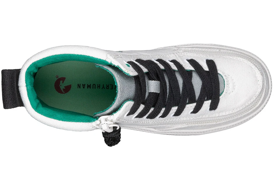 UNI Love White Multi BILLY Classic Lace High Tops 6 UNI Love White Multi BILLY Classic Lace High Tops - Image 4