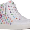 Rainbow Polka BILLY Classic Lace High Tops -Chic Shoe Store bk23100 111 45 lateral 940x614 52489280816 o