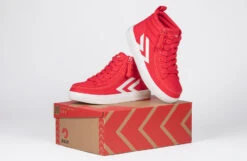 Red/White BILLY CS Sneaker High Tops -Chic Shoe Store bk23142 600 on box 3 940x614 52574347456 o