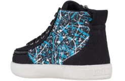 Black Graffiti BILLY Classic D|R II High Tops -Chic Shoe Store bk23153 002 w 45 medial 940x614 52475889095 o