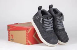 Black Acid Wash BILLY D|R II Short Wrap High Tops -Chic Shoe Store bk23155 008 w on box 2 940x614 52530805995 o