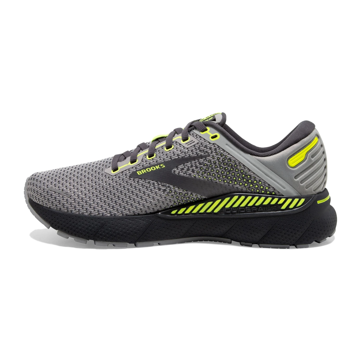 BROOKS Men's Adrenaline GTS 22 (068 -Grey/Pearl/Nightlife) 4 BROOKS Men's Adrenaline GTS 22 (068 -Grey/Pearl/Nightlife) - Image 2